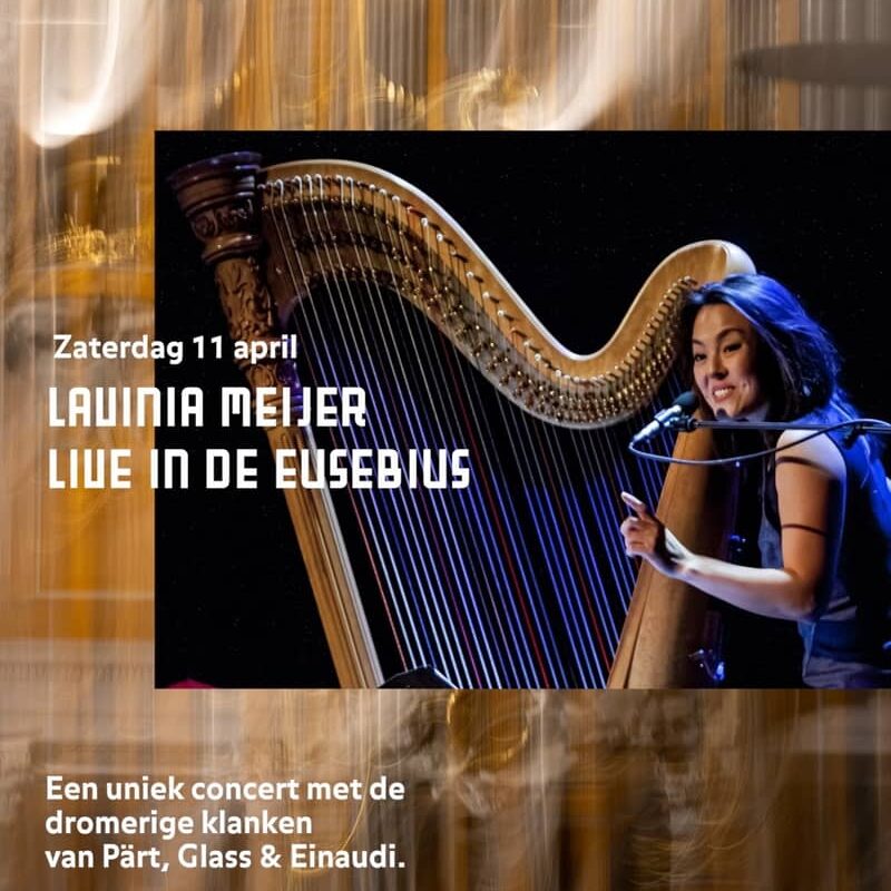 Een avond vol betovering in de Eusebius!
Topharpiste @laviniameijer komt naar Arnhem voor een uniek &hellip;