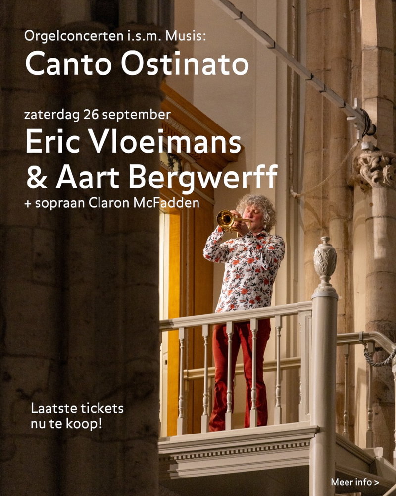 Zaterdag 26 september: Canto Ostinato 🎺 . Laatste tickets beschikbaar via @musisenstadstheater Sc&hellip;